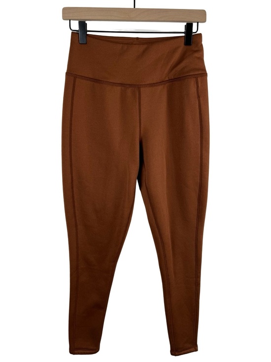 liv outdoor Pants - Fleece Lined Leggings Womens Small Brown Outdoor Hiking